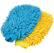 Load image into Gallery viewer, 10PK MICROFIBRE MITTS -Car Cleaning Mitt, Surface Dust Cleaning Gloves, Washing &amp; Polishing Cloth, Boat, Caravan, Hotel, Restaurant (10 PACK RANDOM)