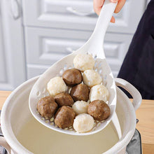 Load image into Gallery viewer, Long Handled Colander Pasta Scoop -Strainer Ladle, Pasta Drainer, Wash Fruit &amp; Veg, Handled Sieve, Strainer Basket, Sieve &amp; Serve