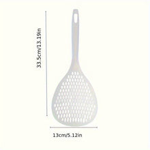 Load image into Gallery viewer, Long Handled Colander Pasta Scoop -Strainer Ladle, Pasta Drainer, Wash Fruit &amp; Veg, Handled Sieve, Strainer Basket, Sieve &amp; Serve