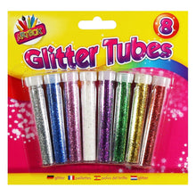 Load image into Gallery viewer, 32 PACK GLITTER TUBES -Decorate Paper, Card Making, Fabric, Dries With A Shimmering 3D Look, Arts &amp; Craft