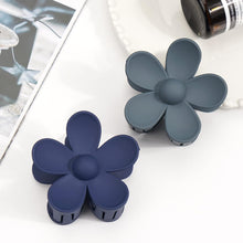 Load image into Gallery viewer, 4 WOODLAND MATT DAISY Hair CLAW CLIPS -Holiday, Gifting