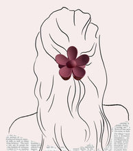 Load image into Gallery viewer, 4 WOODLAND MATT DAISY Hair CLAW CLIPS -Holiday, Gifting