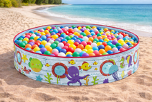 Load image into Gallery viewer, HK Online 152cm x 25cm INFLATABLE PADDLING POOL -60" &amp; 435 Litre Capacity, 1 Air Chambers With 13mm Valve. RIGID SIDE HEAVY DUTY WALL Paddling Pool (60" Pool x 10" High)