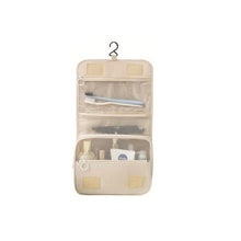 Load image into Gallery viewer, EXPANDING TOILETRY BAG Organiser &amp; TOOTHBRUSH, TOOTHPASTE HOLDER CUP Set -Zipped Section, Snap on Closure, Travel, Holiday, Overnight Stay