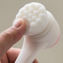 Load image into Gallery viewer, HK Online 1 HOT COMPRESS FACE TOWEL MASK &amp; 1 3D FACIAL CLEANSING WAND -Facial SPA Towelling Mask, Facial Steaming Mask, HOT &amp; Cold Compress Facial Towel Mask