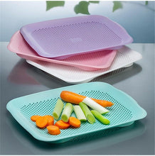 Load image into Gallery viewer, 36cm SINK CHOPPING BOARD DRAINING MAT -36 x 27cm Clutter Free Wash &amp; Drain Veg -Counter Top Dish Rack, Mug &amp; Cutlery Holder, Drip Tray