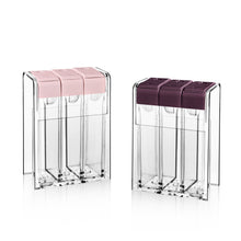 Load image into Gallery viewer, HK Online Set 3 SPICE JAR Set &amp; Storage Stand -BPA Free Storage Canisters, Counter Top Herb Jars