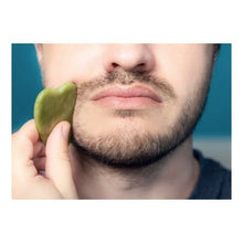 Load image into Gallery viewer, Marble JADE ROLLER &amp; GUA SHA Boxed Set &amp; 1 Kabuki Brush- Glow Boosting, De-Puffing, Deep Moisture Massage, Lifting &amp; Tightening