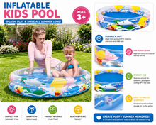 Load image into Gallery viewer, BESTWAY 92cm x 20cm INFLATABLE 2 RING PADDLING POOL -36" Pool, 88 Litre Capacity, Interconnected Air Chambers With Valve. Thick, Soft Wall Paddling Pool (48" Pool x 10" High) (Copy)