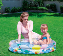Load image into Gallery viewer, BESTWAY 92cm x 20cm INFLATABLE 2 RING PADDLING POOL -36" Pool, 88 Litre Capacity, Interconnected Air Chambers With Valve. Thick, Soft Wall Paddling Pool (48" Pool x 10" High) (Copy)