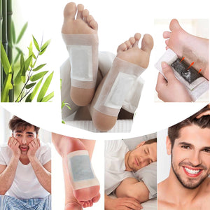 10 Pack DETOX FOOT PADS -Promotes Sleep, Aids Circulation, Removes Toxins, Relaxes