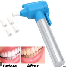 Load image into Gallery viewer, TEETH WHITENING Kit -Electric Teeth LED Light Polishing Kit, Stain Remover, Teeth Cleaning Tools, 5 Polishing Cups, Press To Activate A Brighter &amp; Whiter Smile