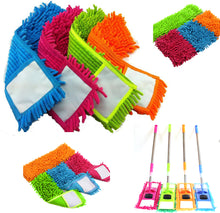 Load image into Gallery viewer, Extendable MICROFIBRE Mop -Wet or Dry Sweeper, Includes Washable Noodle Mophead