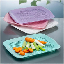 Load image into Gallery viewer, 36cm SINK CHOPPING BOARD DRAINING MAT -36 x 27cm Clutter Free Wash &amp; Drain Veg -Counter Top Dish Rack, Mug &amp; Cutlery Holder, Drip Tray