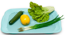 Load image into Gallery viewer, 36cm SINK CHOPPING BOARD DRAINING MAT -36 x 27cm Clutter Free Wash &amp; Drain Veg -Counter Top Dish Rack, Mug &amp; Cutlery Holder, Drip Tray