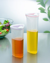 Load image into Gallery viewer, OIL DISPENSER &amp; VINEGAR BOTTLE -Easy Pour Spout &amp; Read Measurements, Drizzle Condiment Oil, Sealable Cap, Kitchen, Canteen 750ml