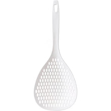 Load image into Gallery viewer, Long Handled Colander Pasta Scoop -Strainer Ladle, Pasta Drainer, Wash Fruit &amp; Veg, Handled Sieve, Strainer Basket, Sieve &amp; Serve