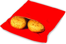 Load image into Gallery viewer, Potato Express MICROWAVE COOKING BAG -Baked Potato in 4 Mins, Reuseable, Washable