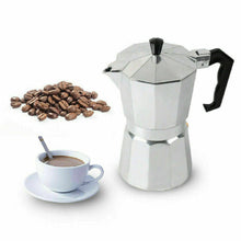 Load image into Gallery viewer, 9 Cup Italian ESPRESSO STOVE TOP COFFEE MAKER -Continental Percolator Pot Jug, Camping, Caravan, Brewing Rich Coffee