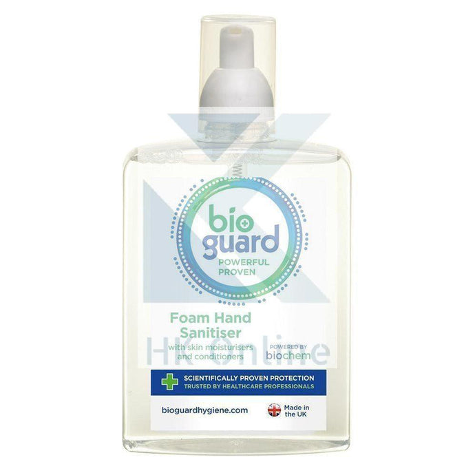 Bioguard 500 ml HAND SANITISER FOAM -Pump Dispenser, Medical Grade