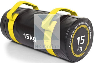 15KG PVC WEIGHTED BAG -Weight Lifting, Squats, Lunges, Rows & Twin Zipped GYM Belt