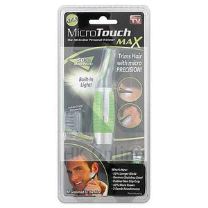 Micro Touch Max NOSE, EAR & EYEBROW TRIMMER, Built In LED -All In One Grooming, Non Slip