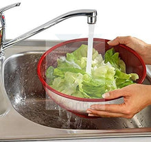 Load image into Gallery viewer, Red Apple Mesh Fresh FRUITS BASKET &amp; Citrus Peeler -Keep Unwanted Pets &amp; Insects Out