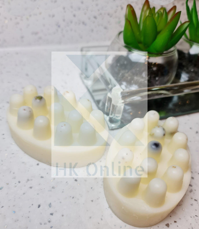 100% Handmade Solid LOTION BAR -Cocoa & Shea Butter, Coconut Oil (Patchouli, Neroli, Eucalyptus Essential Oils) Massage Bar 80g