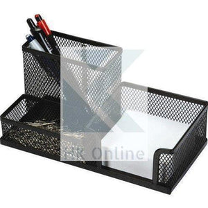 Stationery Mesh DESK ORGANISER -Desk Tidy, Pen Holder, Post It Holder, Pencil Pot