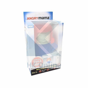 Fast Action 'Angry Mama' MICROWAVE STEAM CLEANER -Non Toxic, Simply Add Water