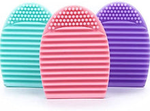 Load image into Gallery viewer, Silicone COSMETIC BRUSH EGG -Make Up Brush Cleaner, Hygienic, Easy Use, Easy Clean