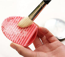 Load image into Gallery viewer, Silicone COSMETIC BRUSH EGG -Make Up Brush Cleaner, Hygienic, Easy Use, Easy Clean