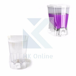 500ml Handy Wall Mounted LIQUID SOAP DISPENSER -Push Button Operation