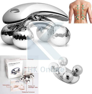 4D Solar MICROCURRENT Massager Face & Body SLIMMING Tightening/Blood Circulation