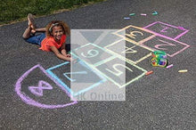Load image into Gallery viewer, 48 CRAYOLA SIDEWALK CHALKS -Anti Roll, New Tropical Colours, Washable