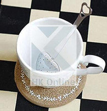 Load image into Gallery viewer, Stainless Steel HEART TEA INFUSER Leaf Locking Tea Strainer, Herbal Tea Leaf Infuser