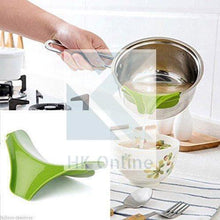 Load image into Gallery viewer, Silicone SOUP SPOUT Pourer, Liquid Strainer -Pour Cake Batter, Sauces &amp; Dressings