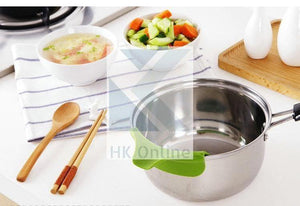 Silicone SOUP SPOUT Pourer, Liquid Strainer -Pour Cake Batter, Sauces & Dressings
