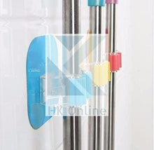 Load image into Gallery viewer, Wall Mounted Flexible Sticker BROOM &amp; MOP HOLDER -Attach To Flat Tiles, Glass
