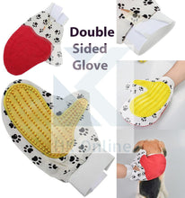 Load image into Gallery viewer, Double Sided Dog GROOMING MITT -Remove Pet Hair, Gentle Massage Glove
