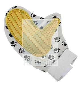 Double Sided Dog GROOMING MITT -Remove Pet Hair, Gentle Massage Glove