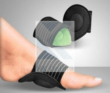 Load image into Gallery viewer, Pack 2 Cushioned FOOT ARCH SUPPORTS -Plantar Fasciitis, Foot Compression Sleeves, Fallen Arches