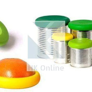 Set 4 Flexible SILICONE JAR HUGGERZ -Fruit & Veg Storage, Can Lid, Jar Cover