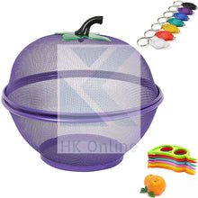 Load image into Gallery viewer, Apple Mesh Fresh FRUIT BASKET, Citrus Peeler &amp; LED Torch -Keep Insects &amp; Pets Out