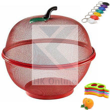 Load image into Gallery viewer, Apple Mesh Fresh FRUIT BASKET, Citrus Peeler &amp; LED Torch -Keep Insects &amp; Pets Out