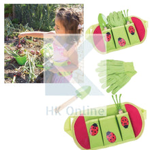 Load image into Gallery viewer, Kids Ladybird GARDEN TOOL BELT -Includes Gloves, Spade, Fork, Age 3+