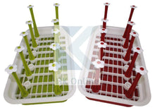 Load image into Gallery viewer, GLASS &amp; MUG Holder, DISH Drainer &amp; Rack with Drip Tray -Vegetable Drainer