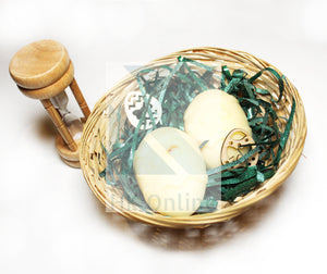 Set of 2 100% Natural Handmade LUSCIOUS Solid Lotion Bar EASTER Gift Basket - Rich Butters, Essential Oils & Mica Shimmer
