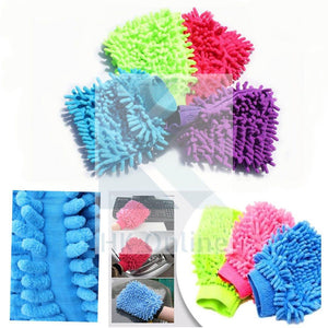 Absorbent Microfibre NOODLE MITT -Car, Boat, Bike, Surface Dust Cleaning Glove
