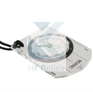 Handy Outdoor CAMPING, HIKING, BASEPLATE COMPASS -Lanyard Compass, Ruler, Scale